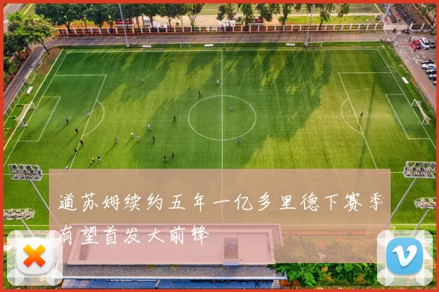 道苏姆续约五年一亿多里德下赛季有望首发大前锋